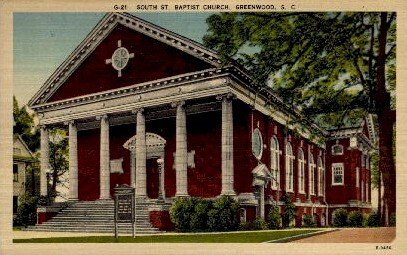 South St. Baptist Church - Greenwood, South Carolina