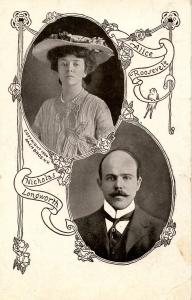 Famous People - Alice Roosevelt and Nicholas Longworth