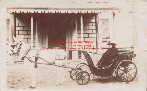 English Royalty, RPPC, England Queen Victoria in Her Carriage, Photo