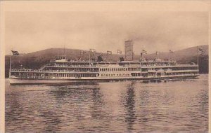 Hudson River Day Line Steamer Robert Fulton Albertype