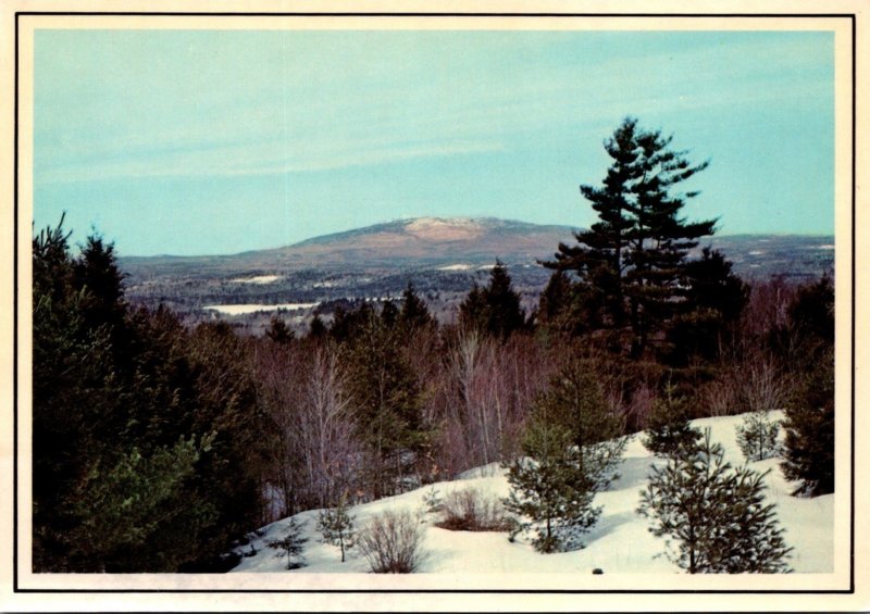 New Hampshire Mount Monadnock In Winter