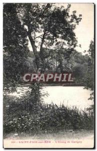 Old Postcard Saint Pair sur Mer L Pond Gatigny