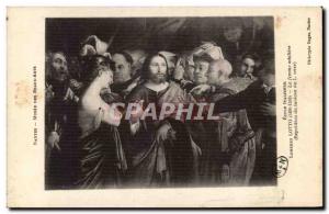 Postcard Old Nantes Musee Des Beaux Arts School Italian Lorenzo Lotto 1480 15...