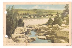 Rock Garden, Kitchener, Ontario, Canada, Vintage 1951 PECO Postcard