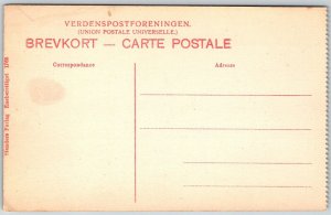 Nykobing Denmark c1910 Postcard Harbor Boats Havnen