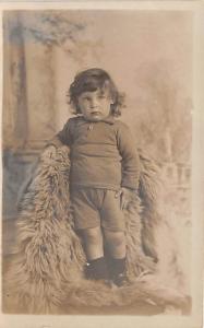 Child with fluffy blanket Child, People Photo Unused 