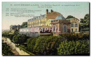 Old Postcard Saint Germain en Laye Pavillon Henri IV