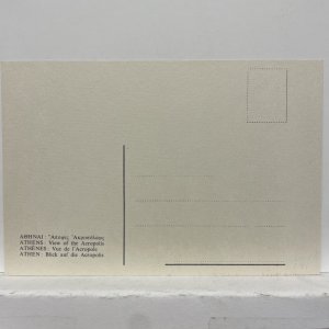 Athens: View of Acropolis Postcard