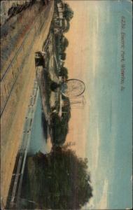 Waterloo IA Electric Park c1910 Postcard