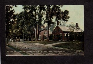 ME Madison Ave Col. Isaac Dyer Civil War Skowhegan Maine 1912 Postcard