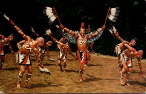 Cherokee Indian Eagle Dance Cherokee North Carolina 1959