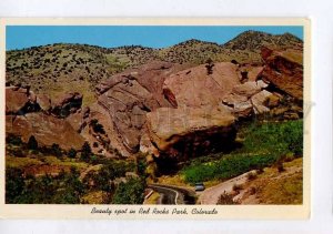 415729 USA Colorado Denver Red Rockes Park Amphitheatre Vintage postcard