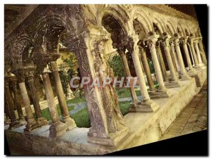 Modern Postcard Aix en Provence cloister Saint Sauveur