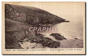 Old Postcard Plougasnou Surroundings and St John's Point Finger Begrassia and...