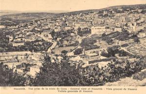 General view of Nazareth Isreal  Antique Postcard L984