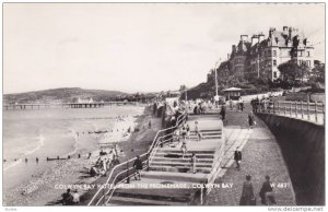 RP, Colwyn Hotel From The Promenade, Colwyn Bay, North Wales, UK, 1920-1940s