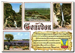 Modern Postcard Gourdon