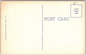 VINTAGE POSTCARD U.S. POST OFFICE AND OHIO POWER COMPANY BUILDING CANTON OHIO 30