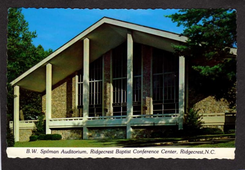 NC Ridgecrest Baptist Conference Center Spilman North Carolina Postcard