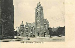 NY, Rochester, New York, First Methodist Church, Rochester News No. 096