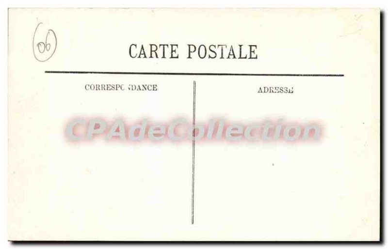 Postcard Old EZE drive from the Grande Corniche