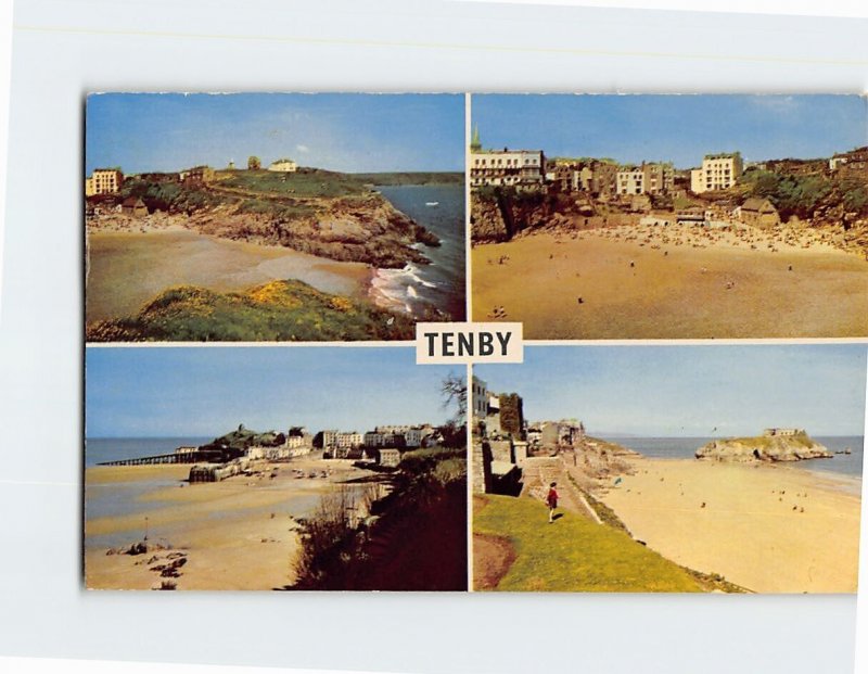 Postcard Tenby, Wales