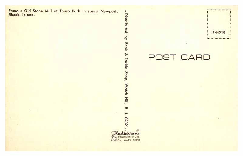 Postcard PARK SCENE Newport Rhode Island RI AS3855