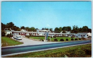 PARIS, Kentucky  KY   Roadside  STARLIGHT MOTOR COURT  ca 1950s Cars  Postcard