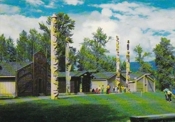 Canada British Columbia Hazleton Indian Village & Totem Poles