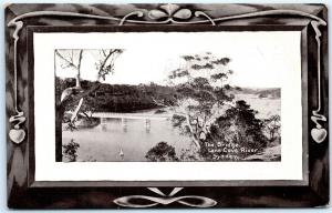 Postcard Australia Sydney The Bridge Lane Cove River G17