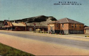 Montana Helena Main Motel 910 North Main Curteich