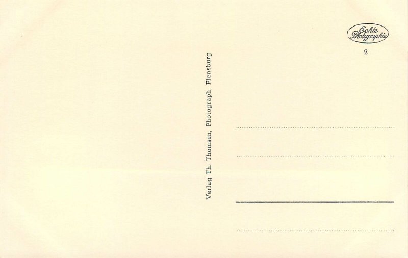 Postcard Germany Flensburg Jurgensby