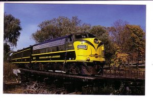 Waterloo St Jacobs Railway, Train at Silver Creek, Ontario,