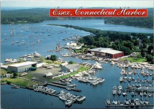 Connecticut Essex Harbor Marina Scene