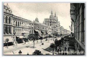 Praca Jose De Alencar Street View Rio De Janeiro Brazil UNP DB Postcard L17