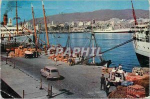 Postcard Modern Tenerife Santa Cruz de Tenerife Mole Creek Boat