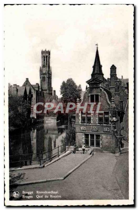 Postcard Modern Bruges Rosary Quay