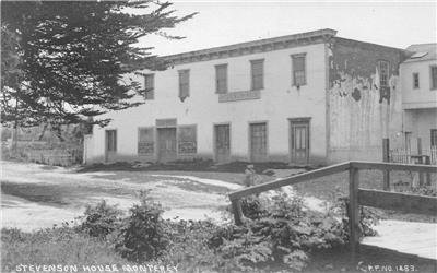 RPPC Robert Louis Stevenson House, Monterey, CA c1910s Vintage Postcard