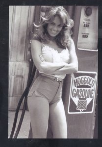 REAL PHOTO THE DUKES OF HAZARD DAISY DUKE KATHERINE BACK POSTCARD COP