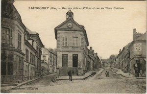 CPA liancourt rue des artis and crafts and rue du vieux chateau (1207225) 