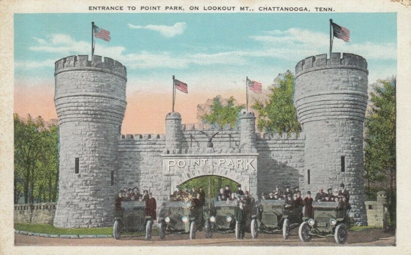 CHATTANOOGA  Tennessee 1900-10s Entrance to Point Park on Lookout Mountain