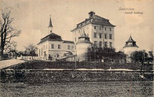 SEEKIRCHEN SALZBURG AUSTRIA~SCHLOSS SEEBURG-1913 RUPERT AIGNER PHOTO POSTCARD