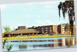 postcard Alabama - The Huntsville Hilton hotel