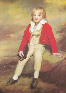 SIR GEORGE SINCLAIR AS A BOY By SIR HENRY RAEBURN - Vintage Art POSTCARD