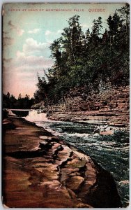 1907 Rapids At Head of Montmorency Falls Quebec Canada Posted Postcard