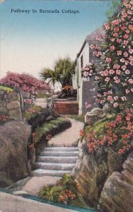 Bermuda Pathway To Bermuda Cottage 1935