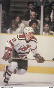 NHL ; New Jersey Devils Ice Hockey Player Perry Anderson , 1985/1986
