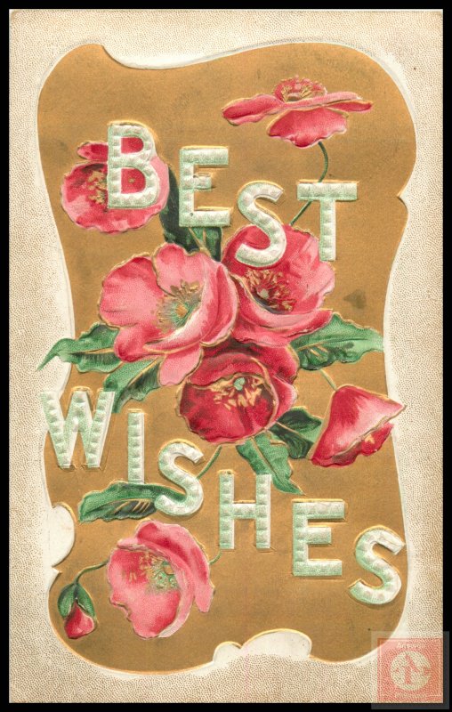 Best Wishes / Greetings (Embossed)