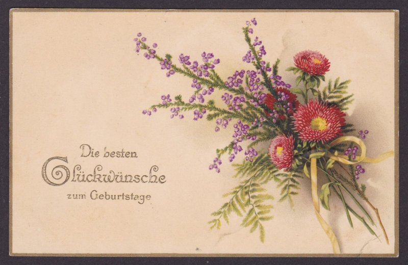 GERMANY 1915, Fieldpost card, Porto postmark, WWI
