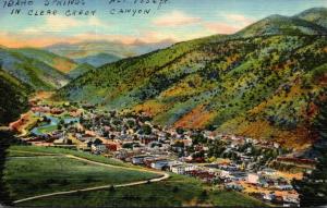 Colorado Idaho Springs In Clear Creek Canon Curteich